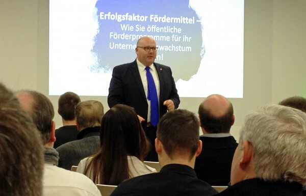 Interessanter Vortrag zum Thema „Erfolgsfaktor Fördermittel“